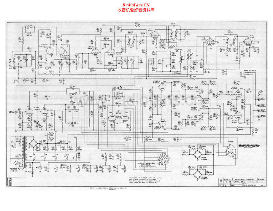 HHScott-350B-tun-sch 维修电路原理图.pdf_第1页