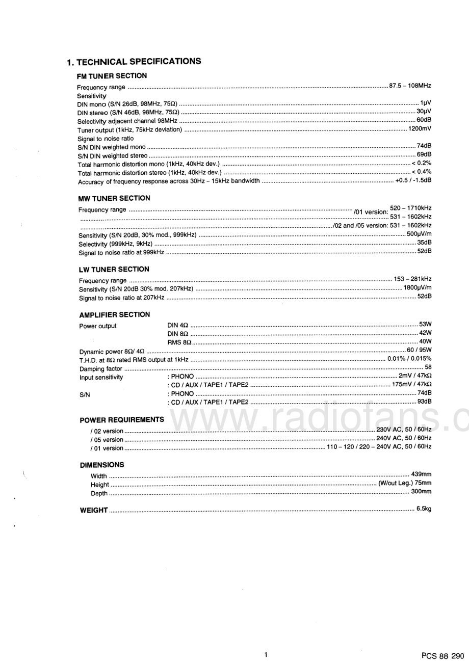 Marantz-SR47-rec-sm 维修电路原理图.pdf_第3页