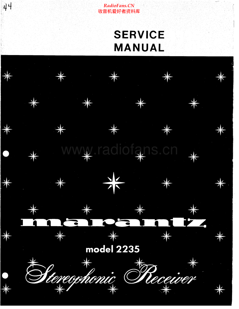 Marantz-2235-rec-sm 维修电路原理图.pdf_第1页