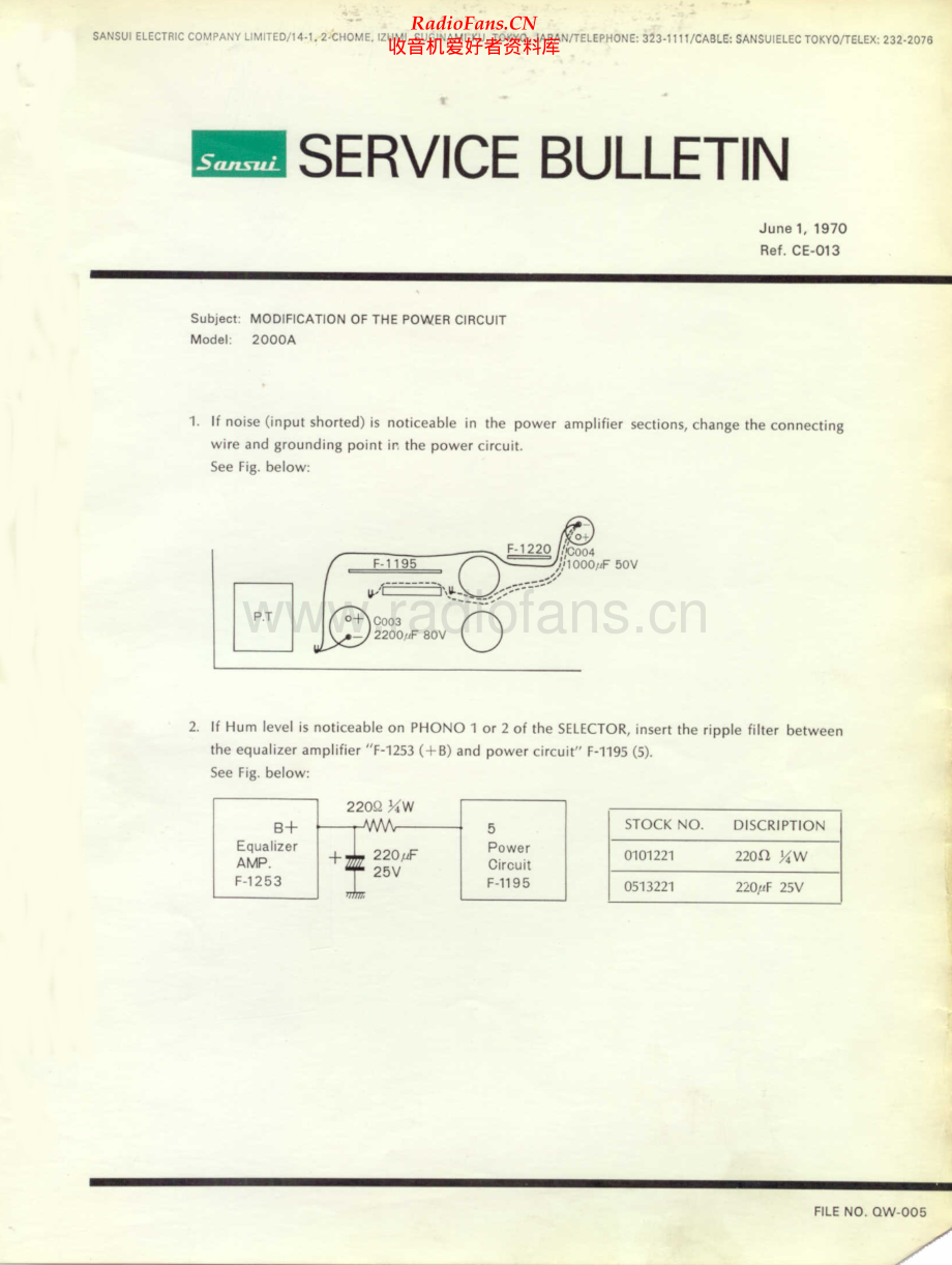 Sansui-2000A-rec-sb 维修电路原理图.pdf_第1页