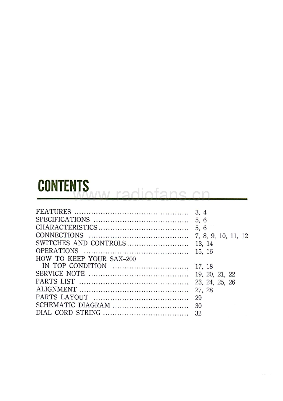 Sansui-SAX200-rec-sm 维修电路原理图.pdf_第3页