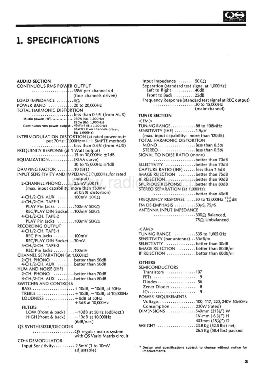 Sansui-QRX7001-rec-sm 维修电路原理图.pdf_第3页