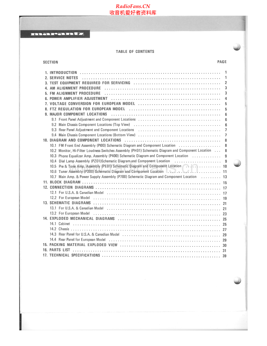 Marantz-2216B-rec-sm 维修电路原理图.pdf_第2页