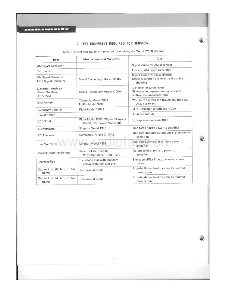 Marantz-2216B-rec-sm 维修电路原理图.pdf_第3页