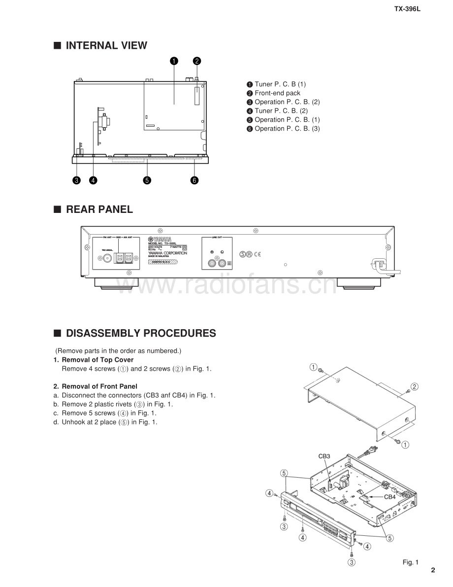 Yamaha-TX396L-tun-sm(1) 维修电路原理图.pdf_第3页