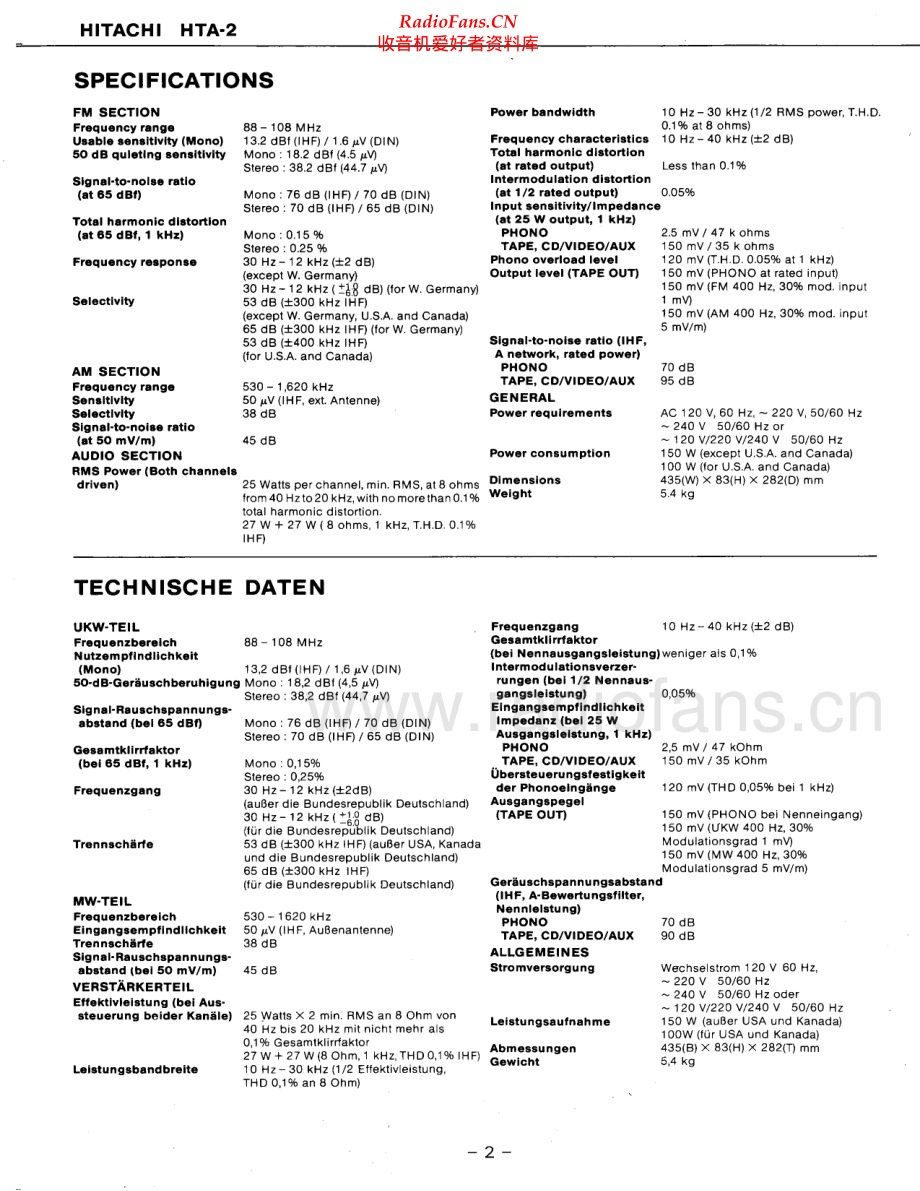 Hitachi-HTA2-rec-sm 维修电路原理图.pdf_第2页