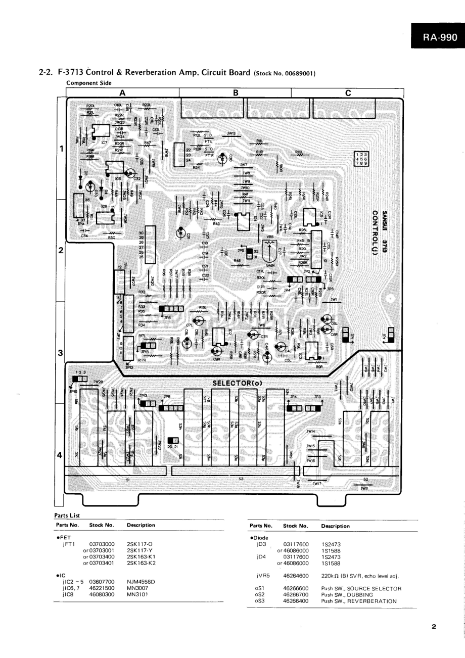 Sansui-RA990-rec-sm 维修电路原理图.pdf_第3页