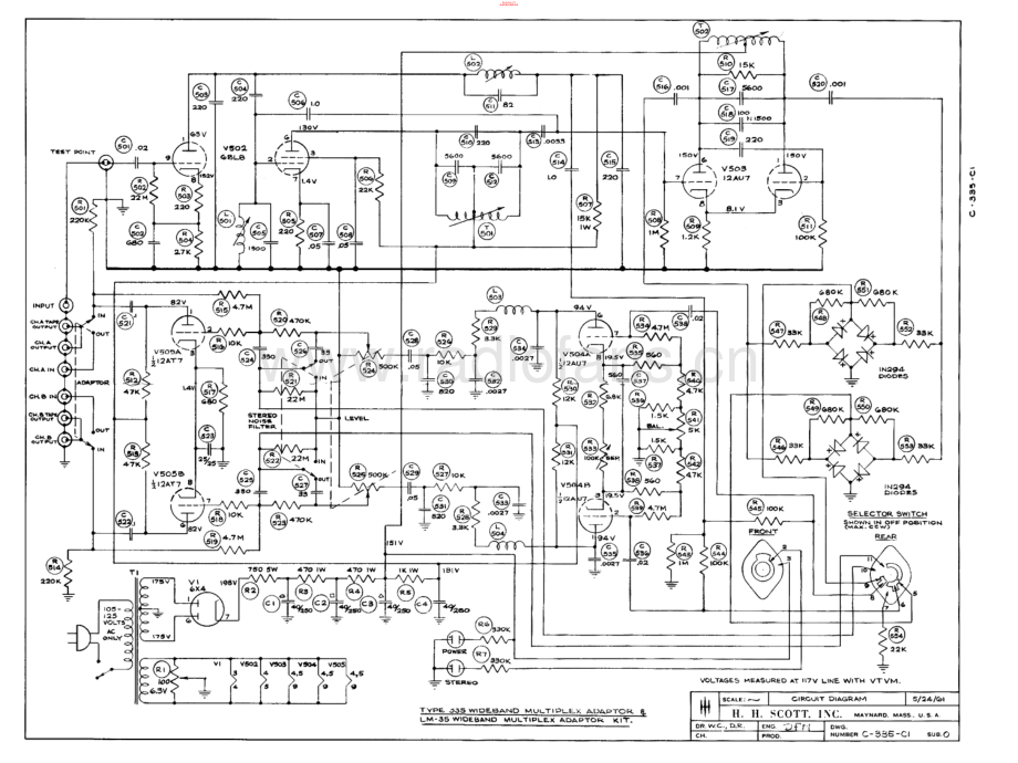 HHScott-LM35-tun-sch 维修电路原理图.pdf_第1页