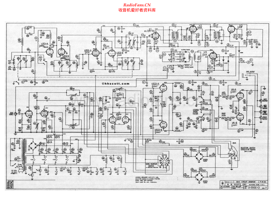 HHScott-350C-tun-sch 维修电路原理图.pdf_第1页