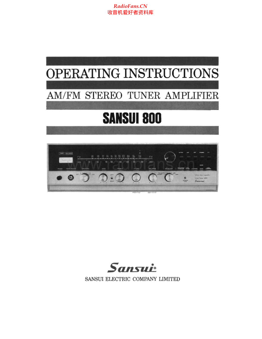 Sansui-800-rec-sm 维修电路原理图.pdf_第1页