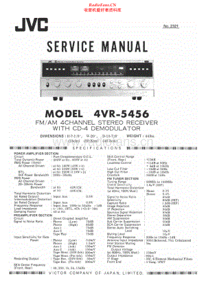 JVC-4VR5456-rec-sm 维修电路原理图.pdf