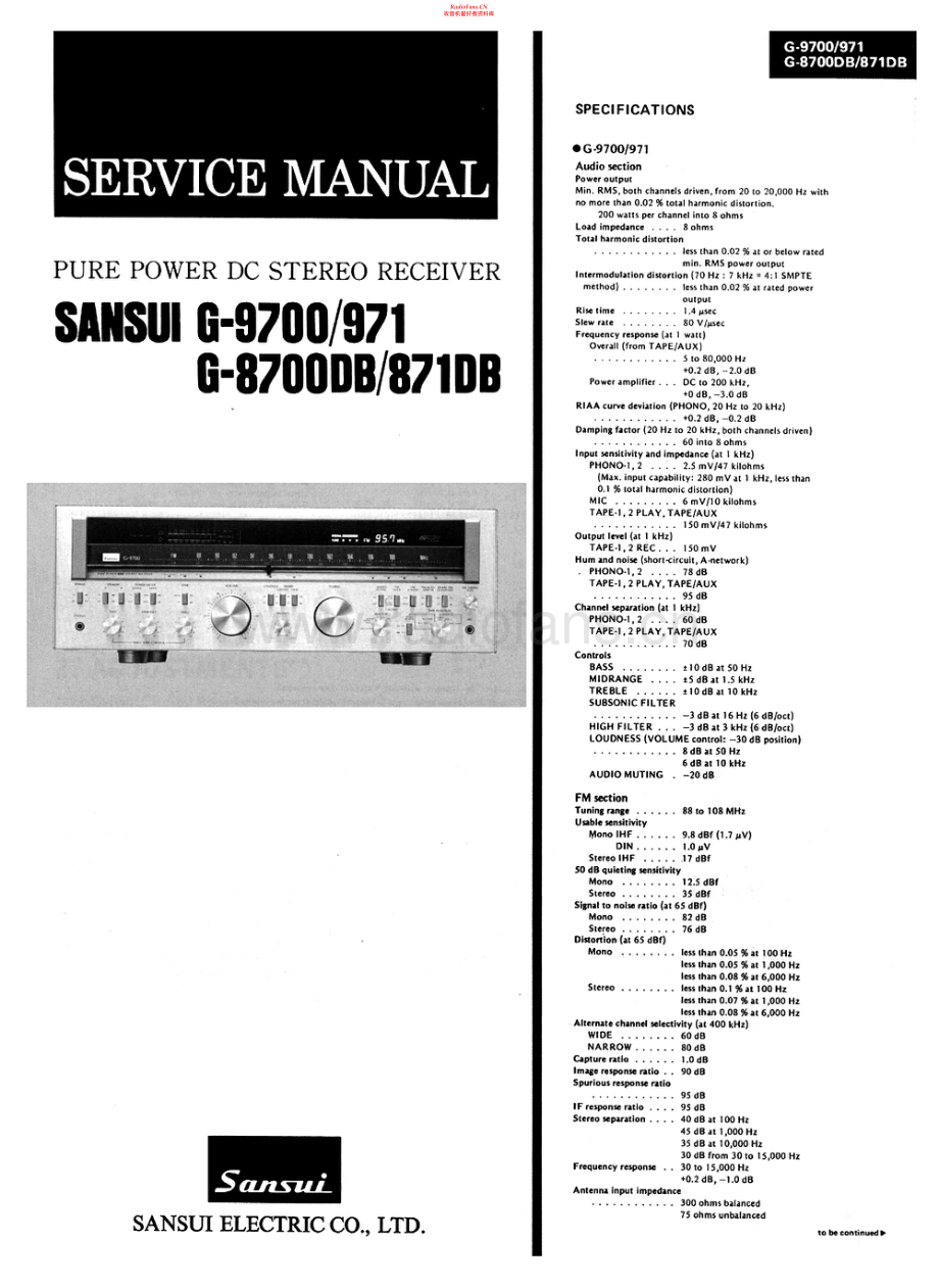 Sansui-G9700-rec-sm 维修电路原理图.pdf_第1页