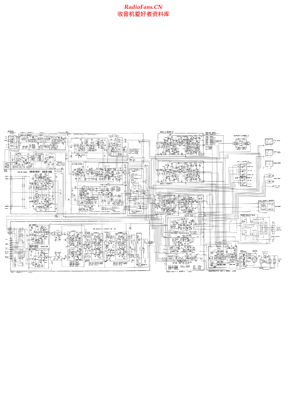 Yamaha-CR1020-rec-sch 维修电路原理图.pdf_第1页