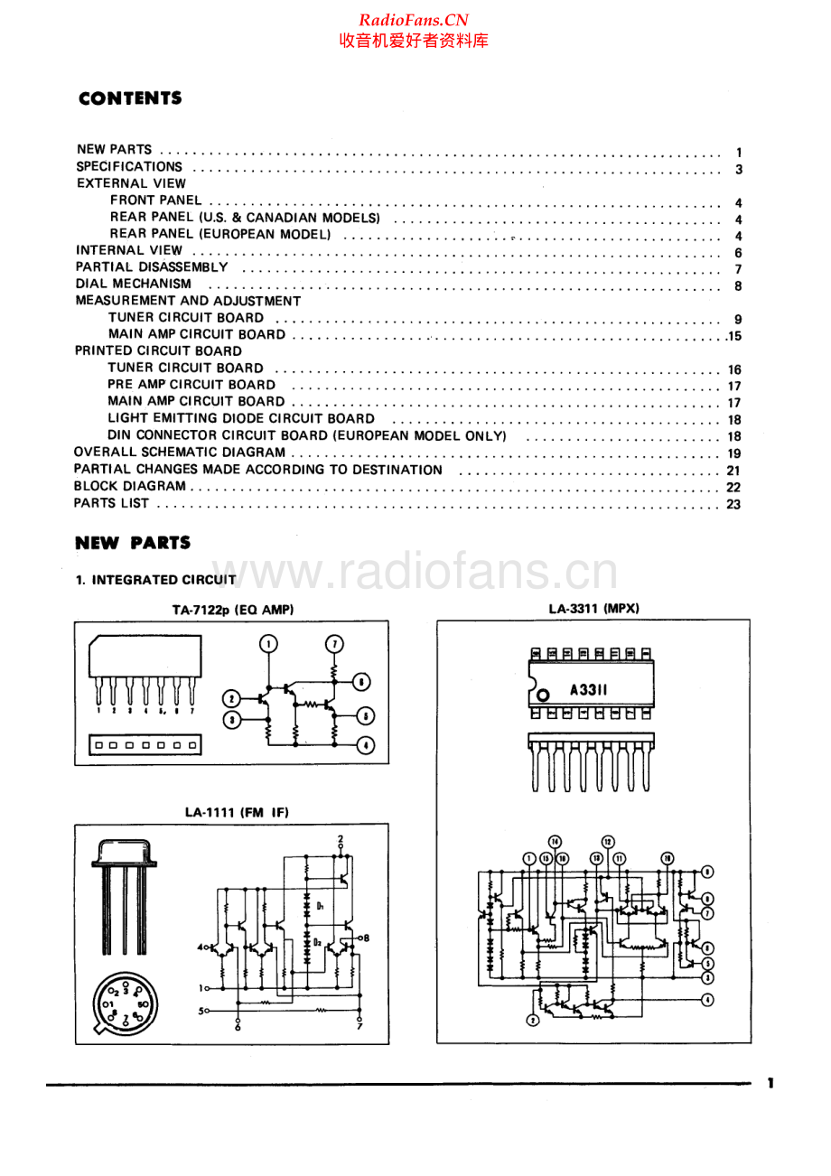 Yamaha-CR400-rec-sm 维修电路原理图.pdf_第2页