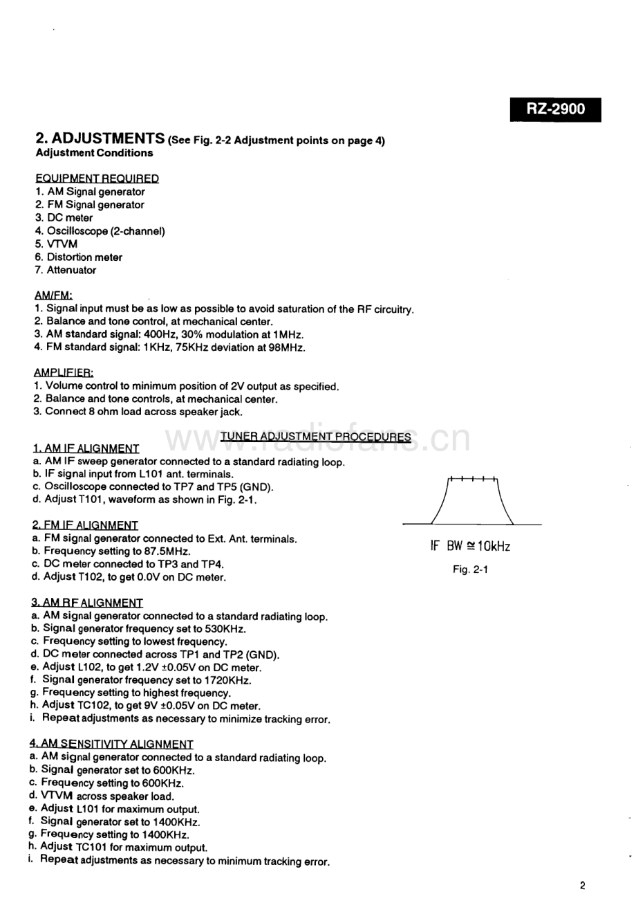 Sansui-RZ2900-rec-sm 维修电路原理图.pdf_第3页