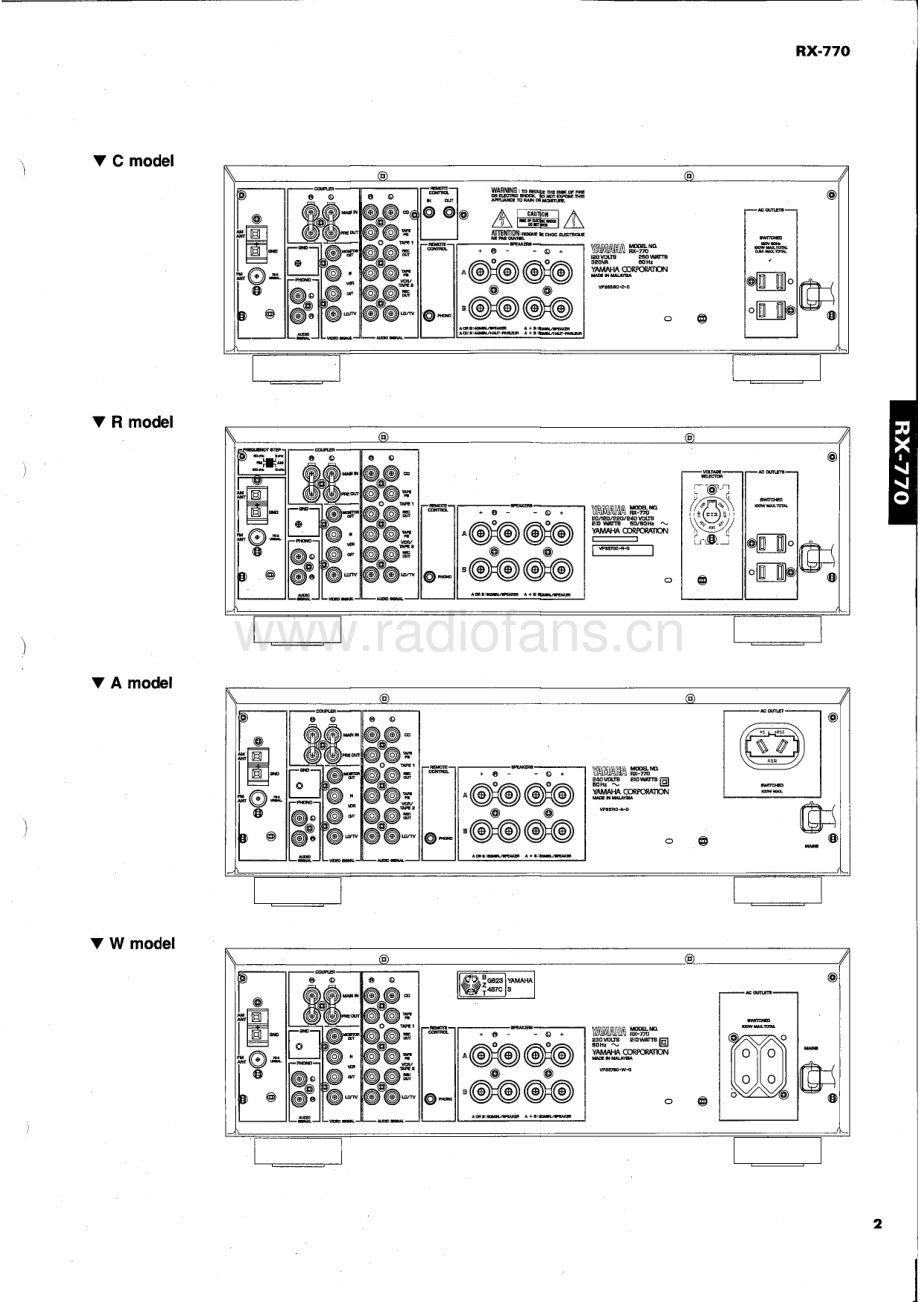 Yamaha-RX770-rec-sm(1) 维修电路原理图.pdf_第3页