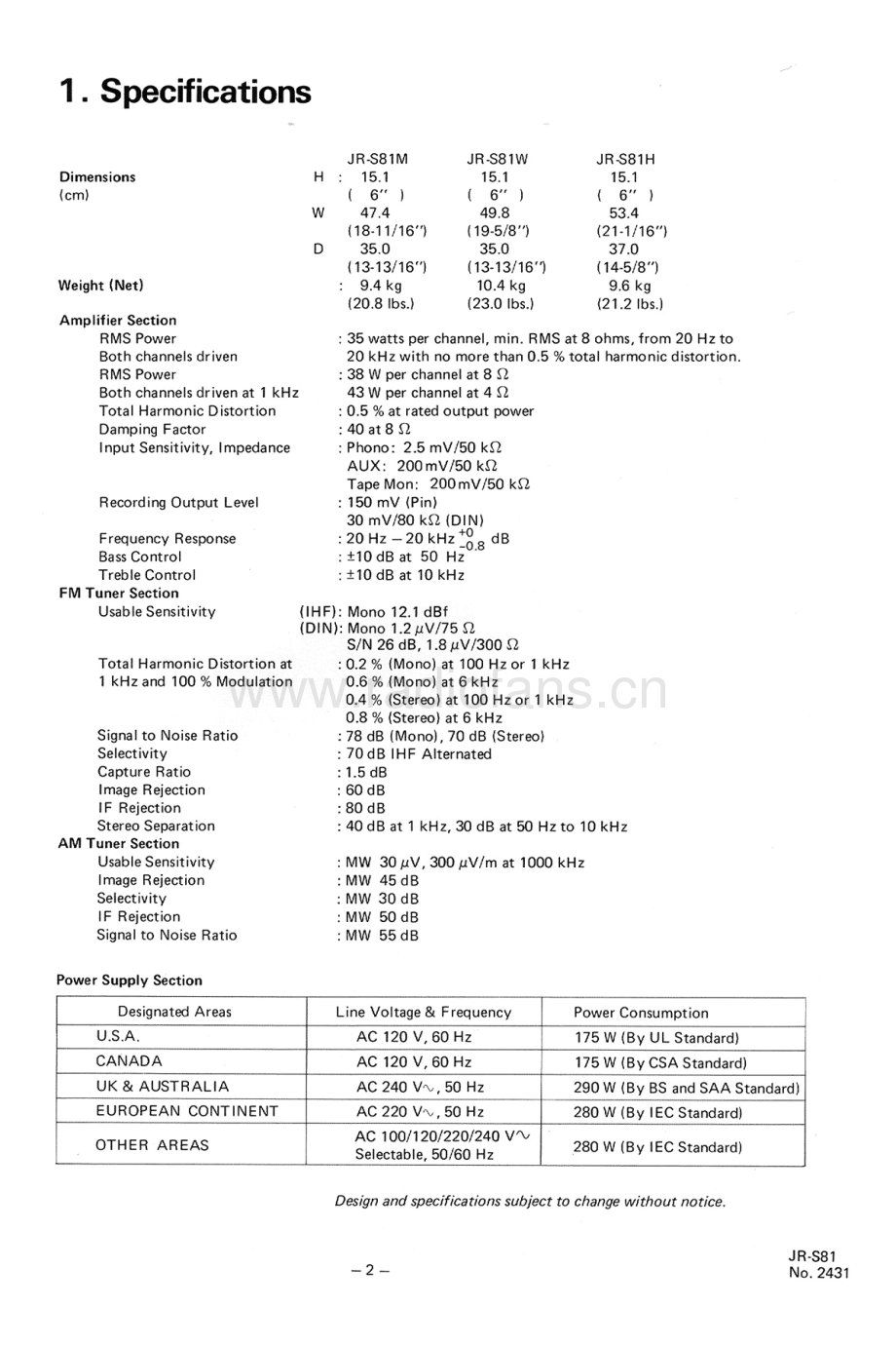 JVC-JRS81H-rec-sm 维修电路原理图.pdf_第3页