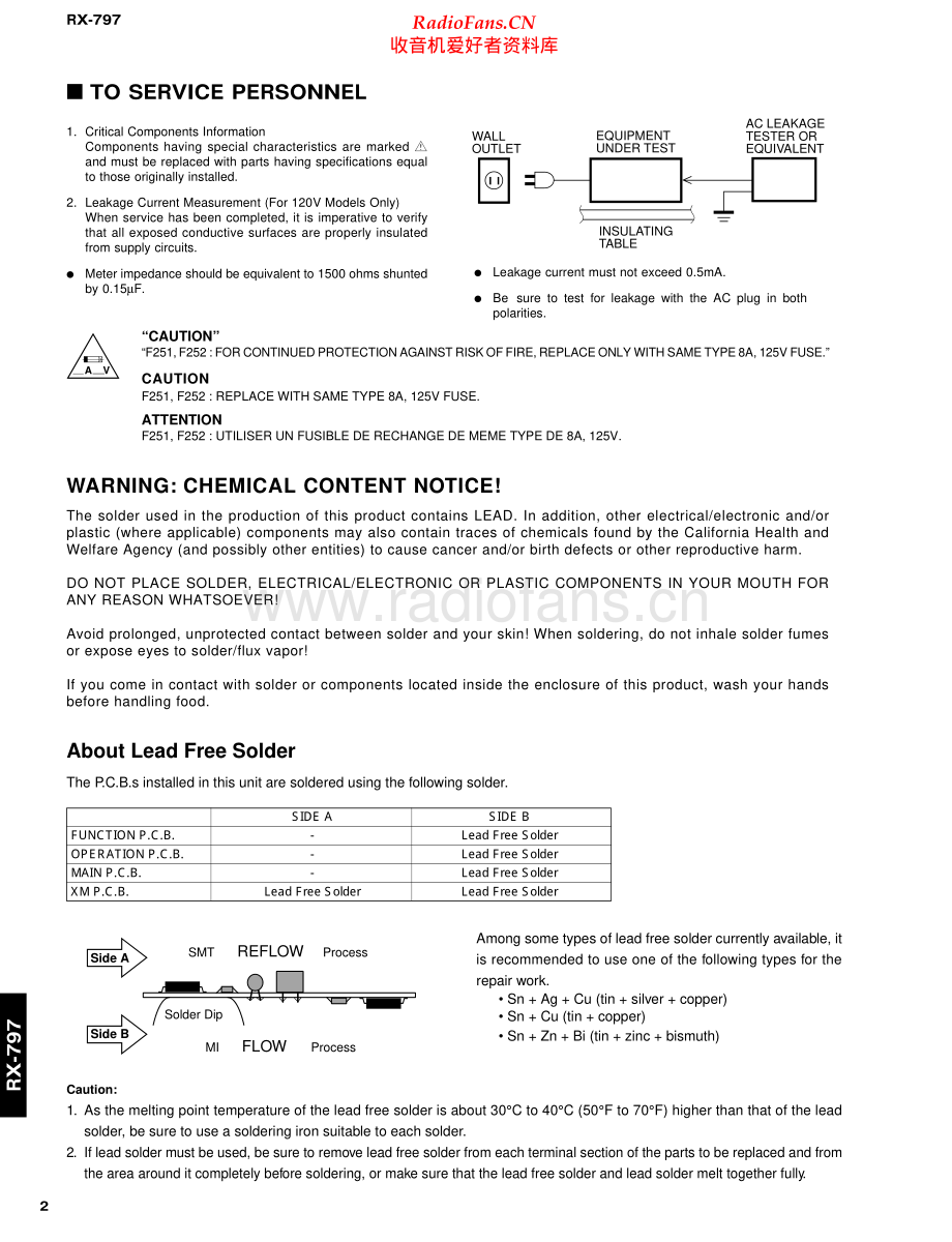 Yamaha-RX797-rec-sm(2) 维修电路原理图.pdf_第2页