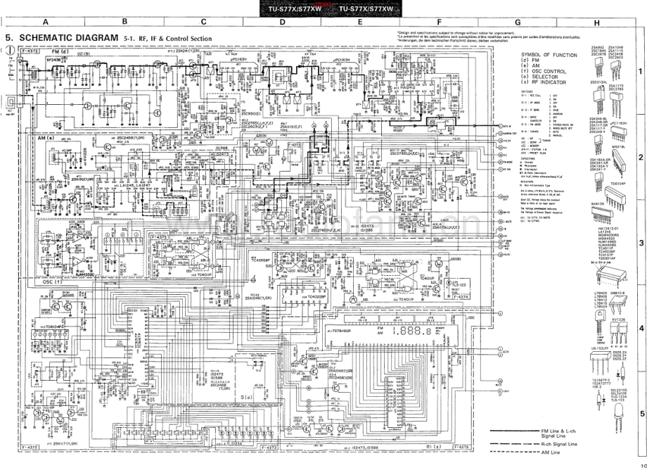 Sansui-TUS77XW-tun-sch 维修电路原理图.pdf_第1页