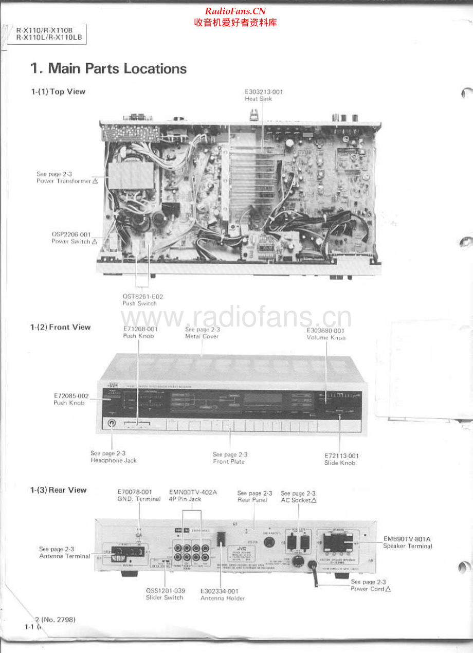 JVC-RX110LB-rec-sm 维修电路原理图.pdf_第2页