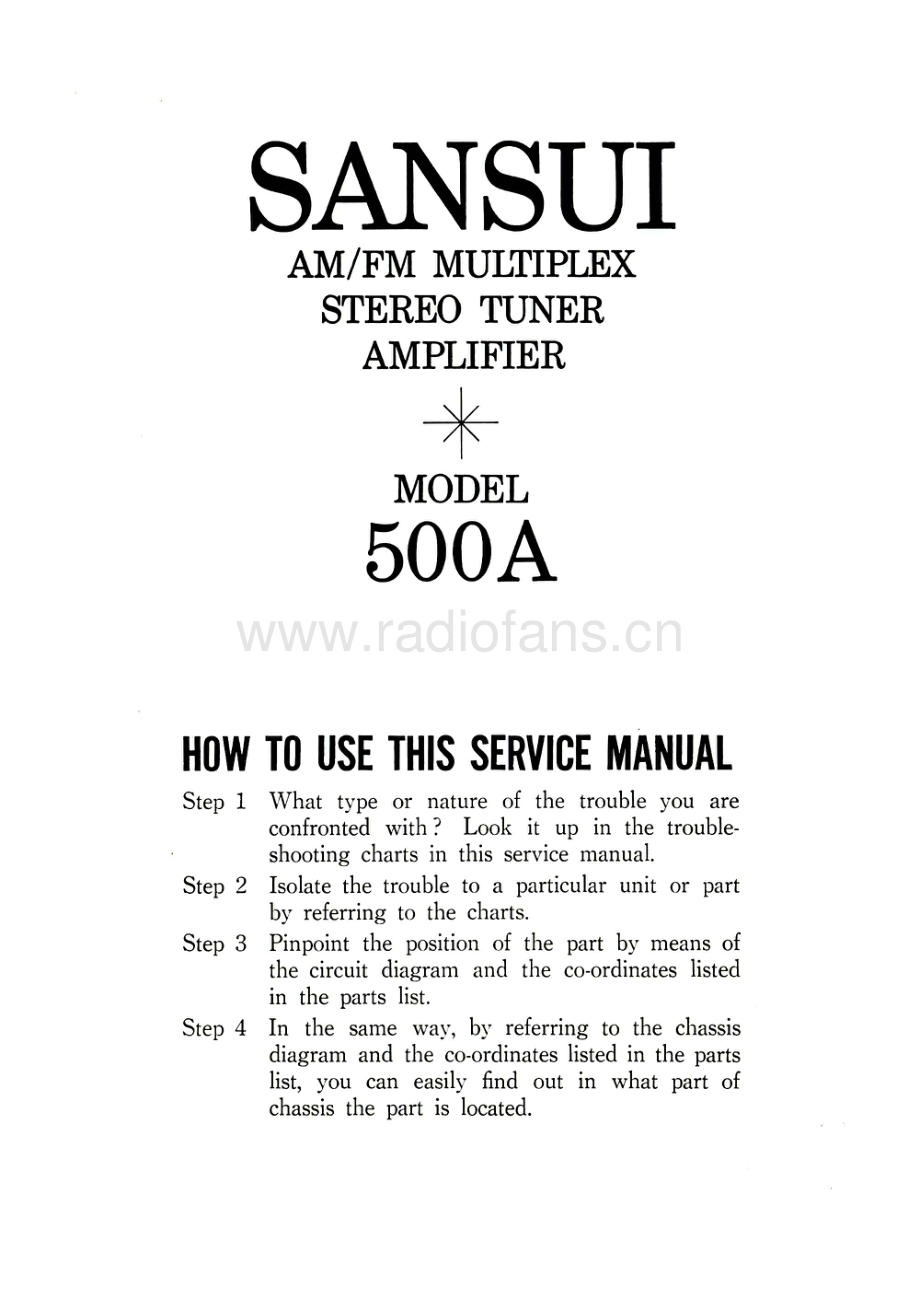 Sansui-500A-rec-sm 维修电路原理图.pdf_第3页