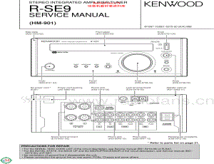 Kenwood-RSE9-rec-sm1 维修电路原理图.pdf