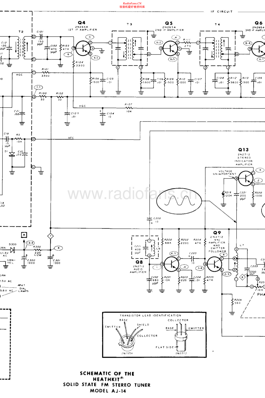 Heathkit-AJ14-tun-sch2 维修电路原理图.pdf_第2页