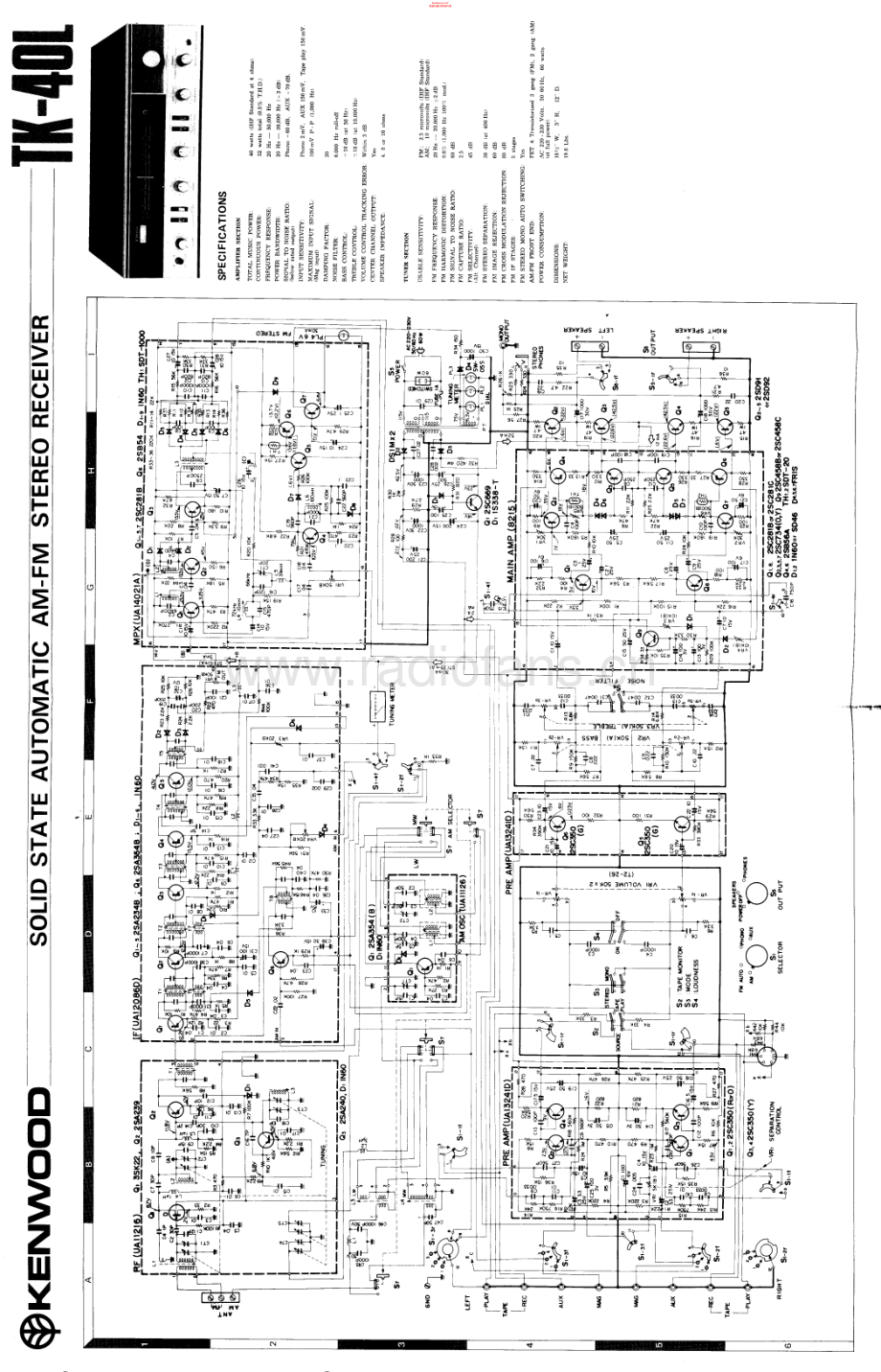 Kenwood-TK40L-rec-sch 维修电路原理图.pdf_第1页