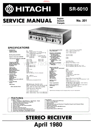 Hitachi-SR6010-rec-sm 维修电路原理图.pdf