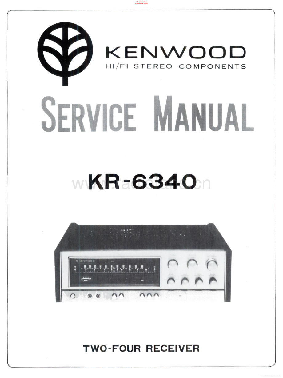 Kenwood-KR6340-rec-sm 维修电路原理图.pdf_第1页