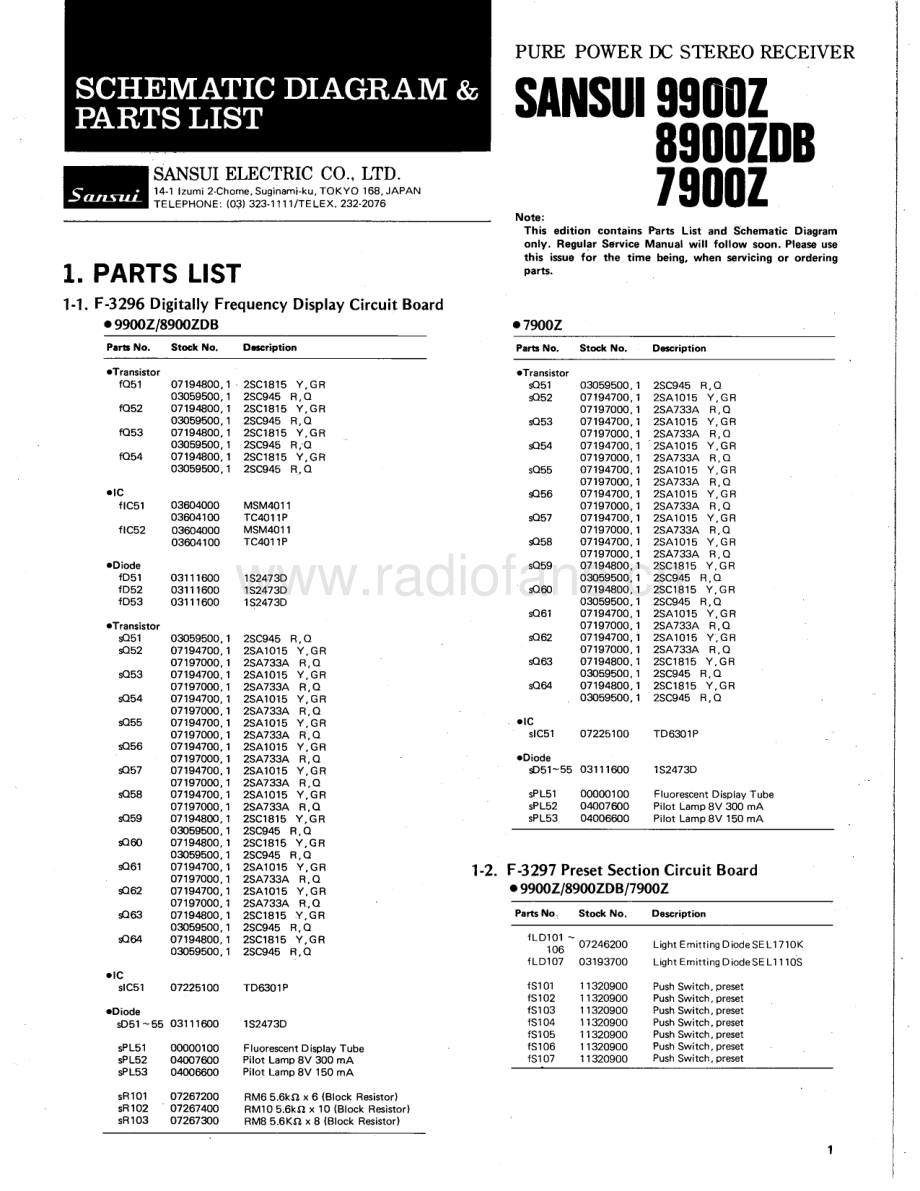 Sansui-7900Z-rec-sm 维修电路原理图.pdf_第3页