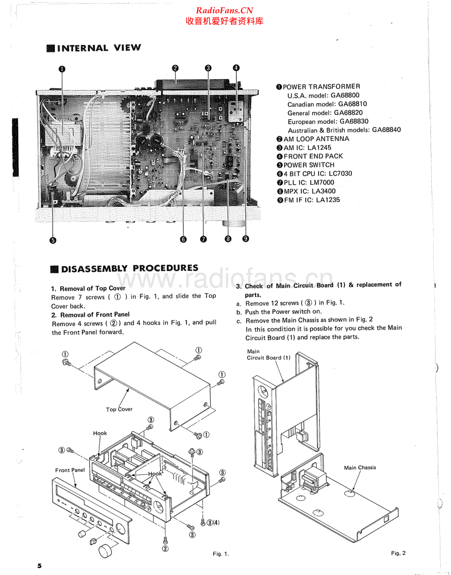 Yamaha-R3-rec-sch 维修电路原理图.pdf_第1页