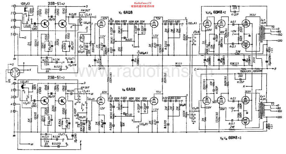 Sansui-500-rec-sch 维修电路原理图.pdf_第1页