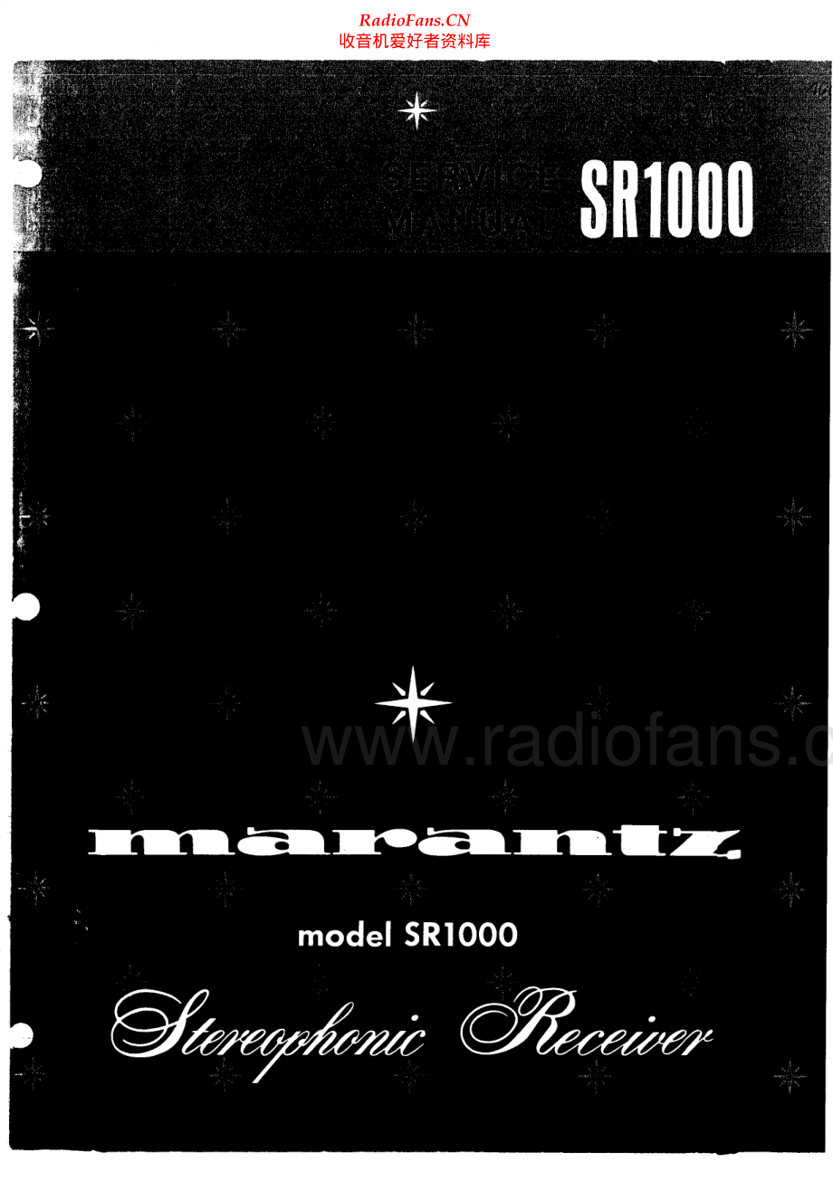 Marantz-SR1000-rec-sm 维修电路原理图.pdf_第1页