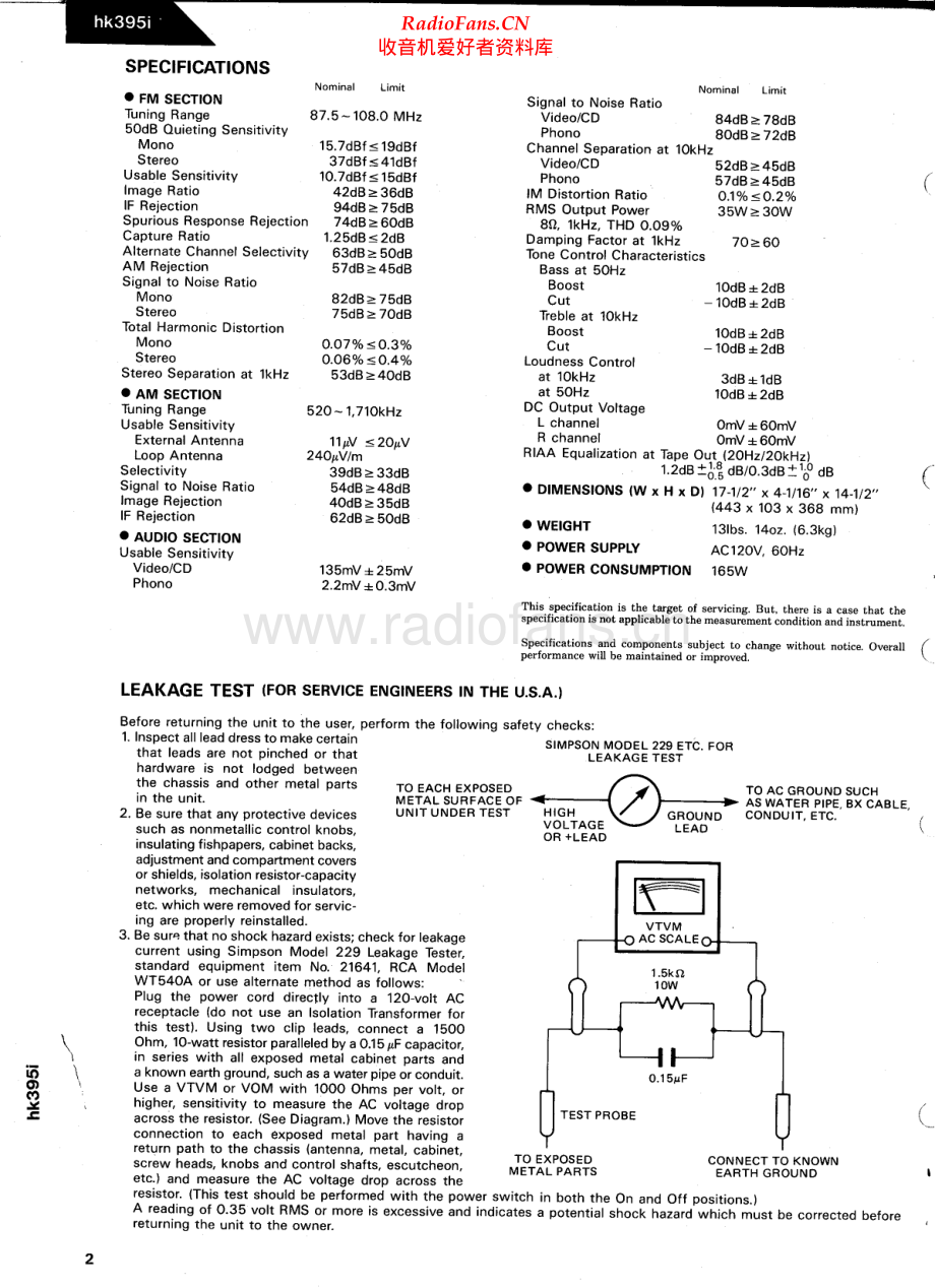 HarmanKardon-HK395I-rec-sm维修电路原理图.pdf_第2页