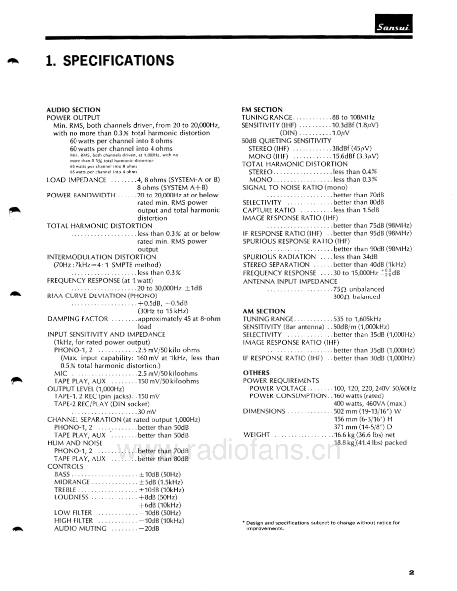 Sansui-7070-rec-sm 维修电路原理图.pdf_第3页