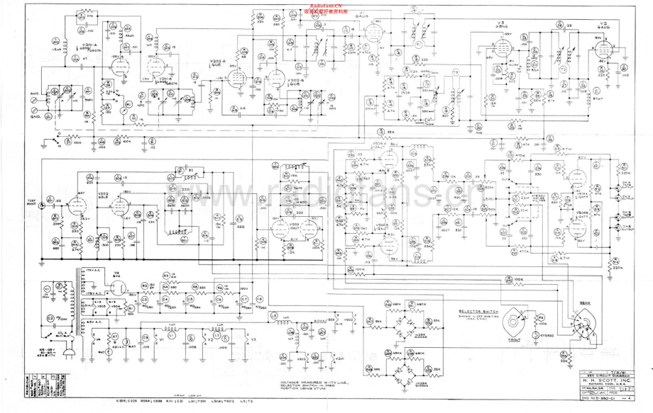 HHScott-350-rec-sch 维修电路原理图.pdf_第1页