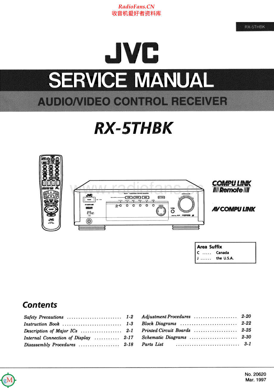 JVC-RX5THBK-rec-sm 维修电路原理图.pdf_第1页