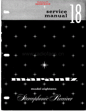 Marantz-18-rec-sm 维修电路原理图.pdf