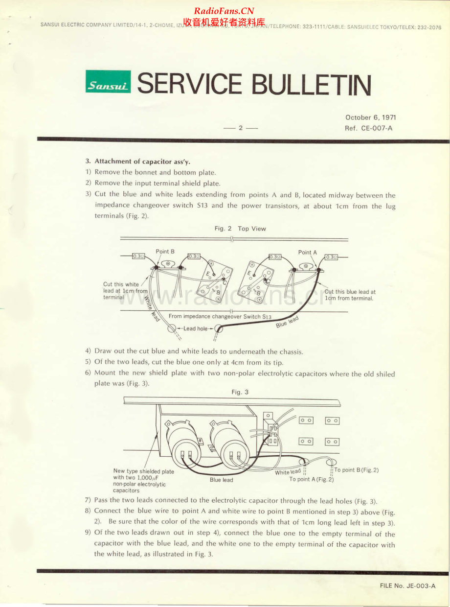 Sansui-3000A-rec-si 维修电路原理图.pdf_第2页