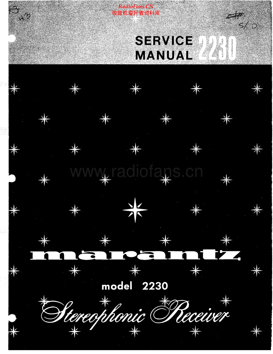 Marantz-2230-rec-sm 维修电路原理图.pdf_第1页