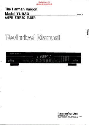 HarmanKardon-TU930-tun-sm维修电路原理图.pdf