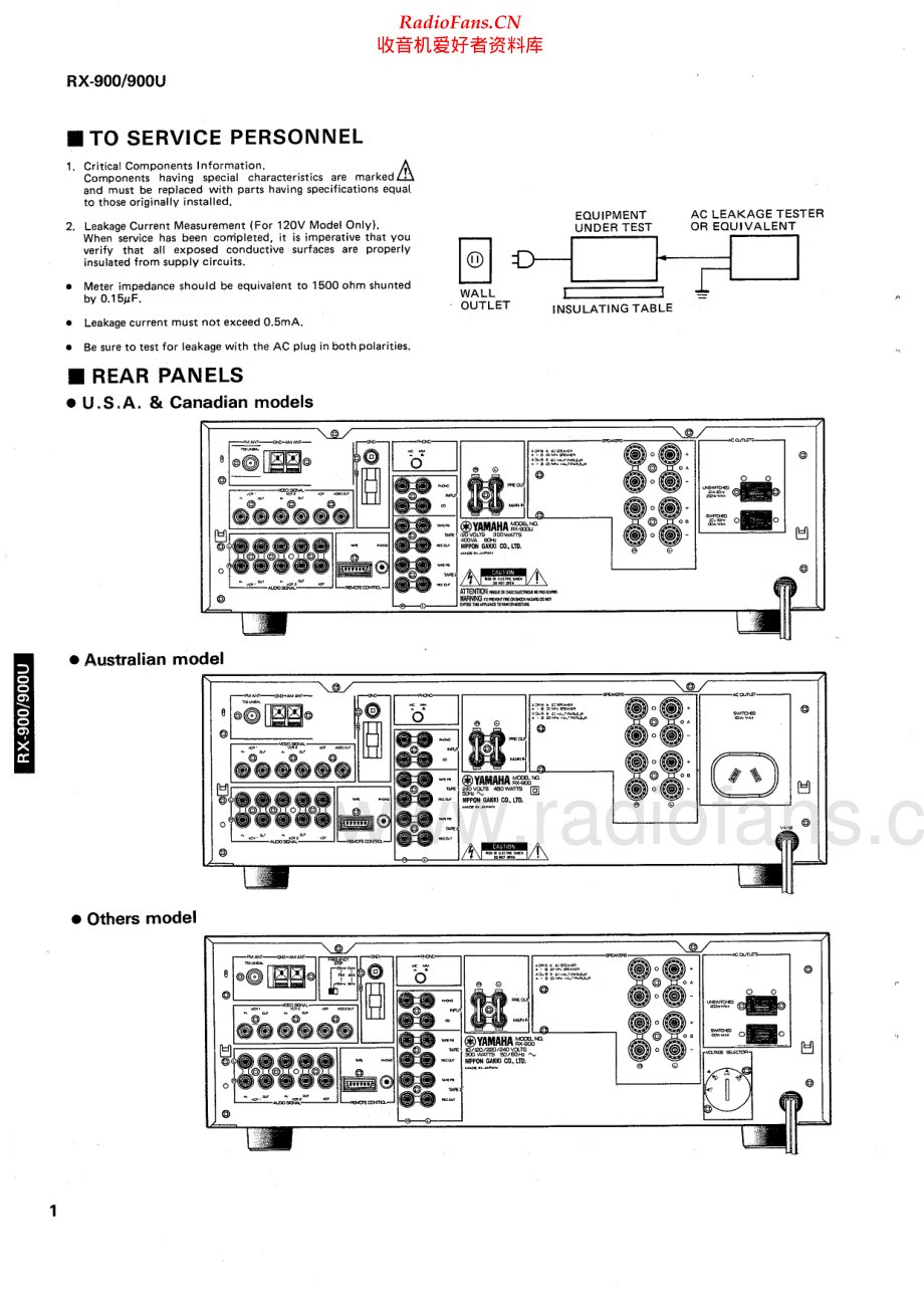 Yamaha-RX900-rec-sm(1) 维修电路原理图.pdf_第2页