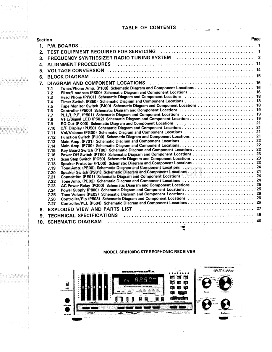 Marantz-SR8100DC-rec-sm 维修电路原理图.pdf_第3页