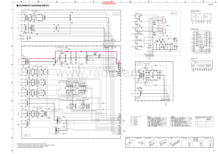 Yamaha-RX777-rec-sch2(1) 维修电路原理图.pdf_第1页