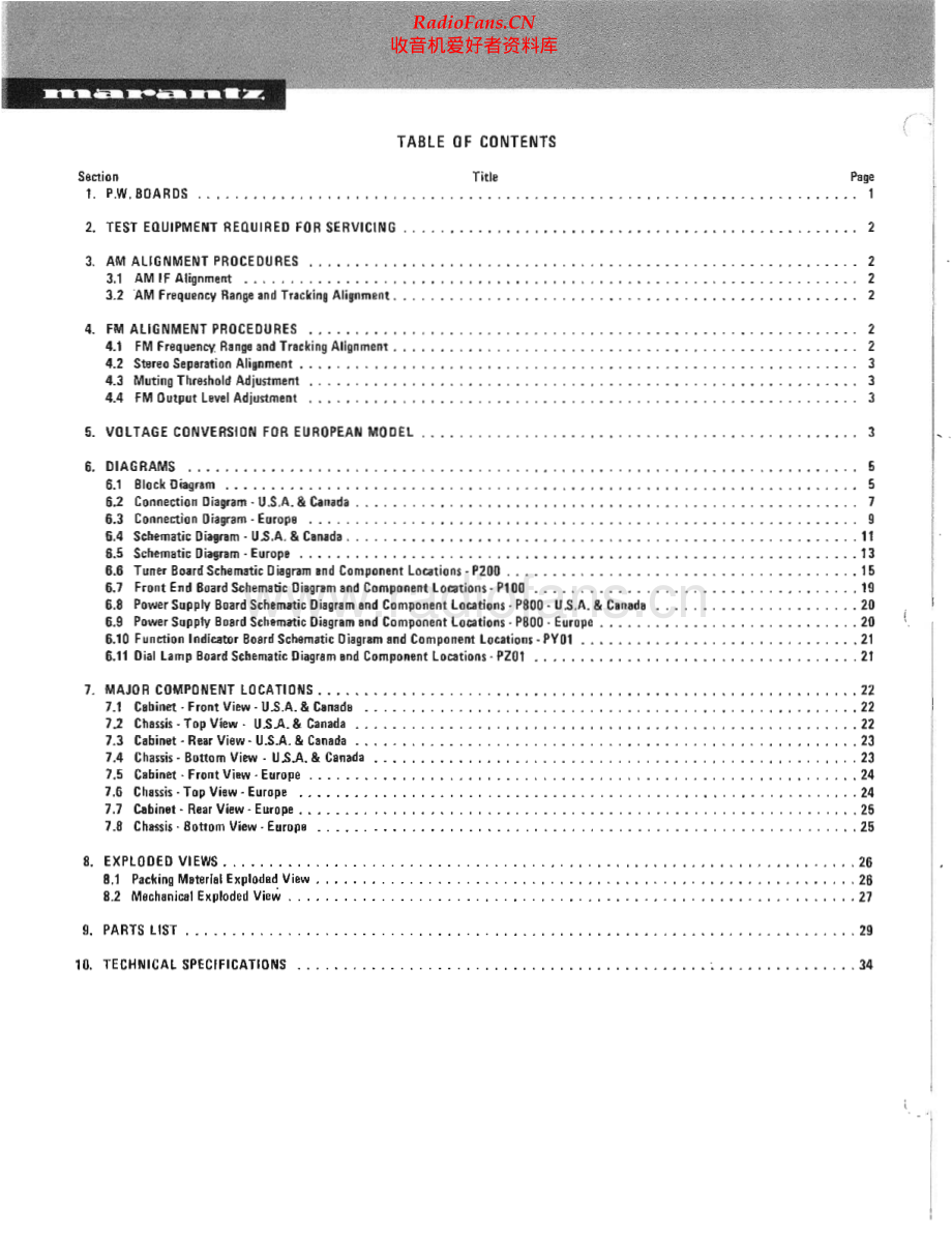 Marantz-2100-tun-sm 维修电路原理图.pdf_第2页