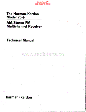 HarmanKardon-75PLUS-rec-sm维修电路原理图.pdf