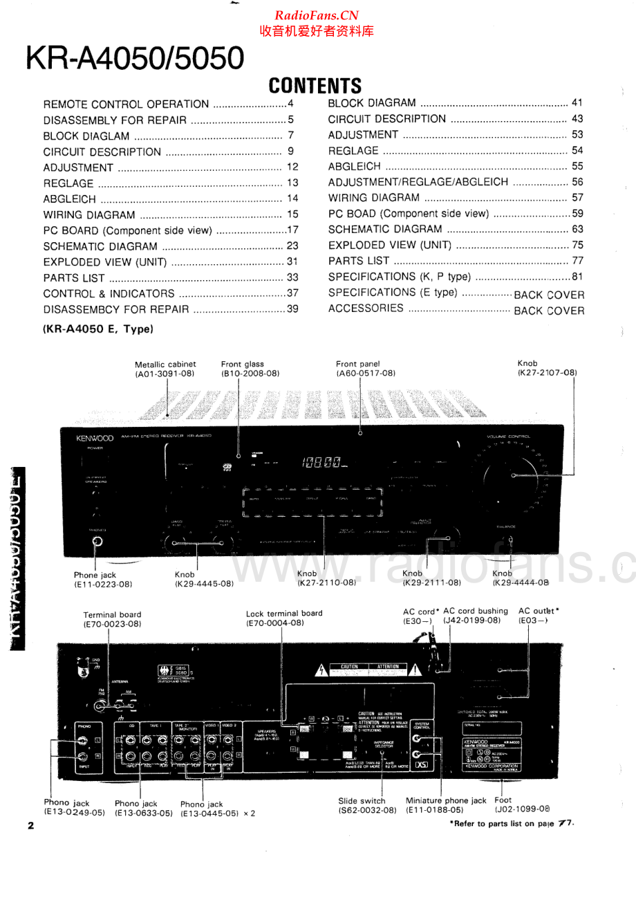 Kenwood-KRA4050-rec-sm 维修电路原理图.pdf_第2页