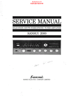 Sansui-2000-rec-sm 维修电路原理图.pdf