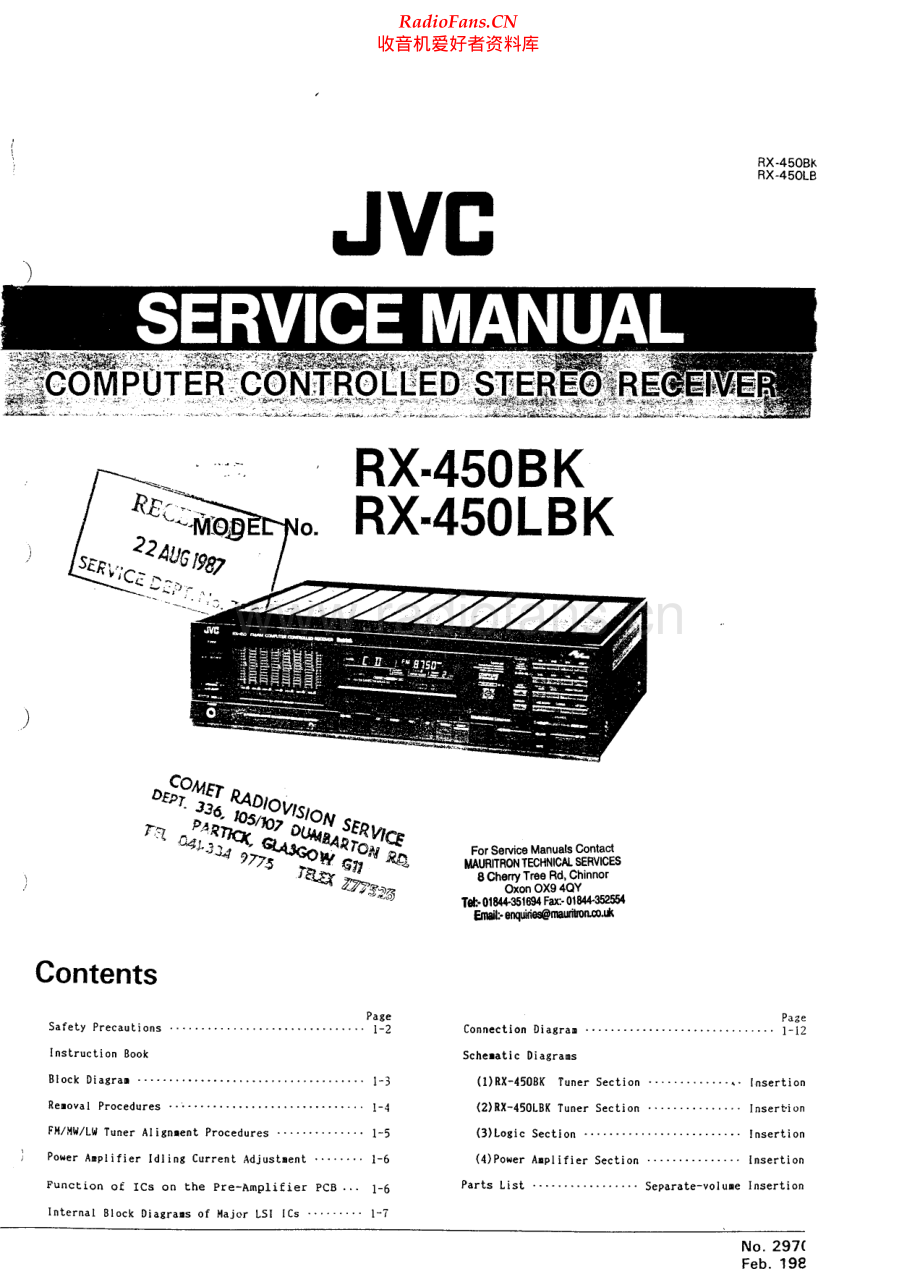 JVC-RX450BK-rec-sm 维修电路原理图.pdf_第1页